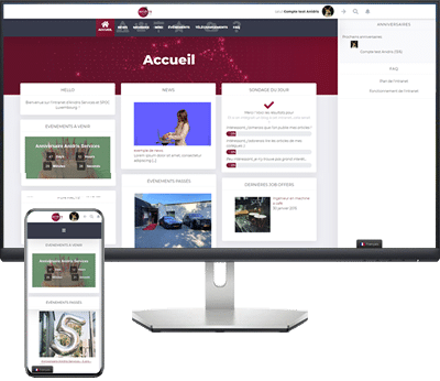 Intranet Anidris Services & SPOC Luxembourg